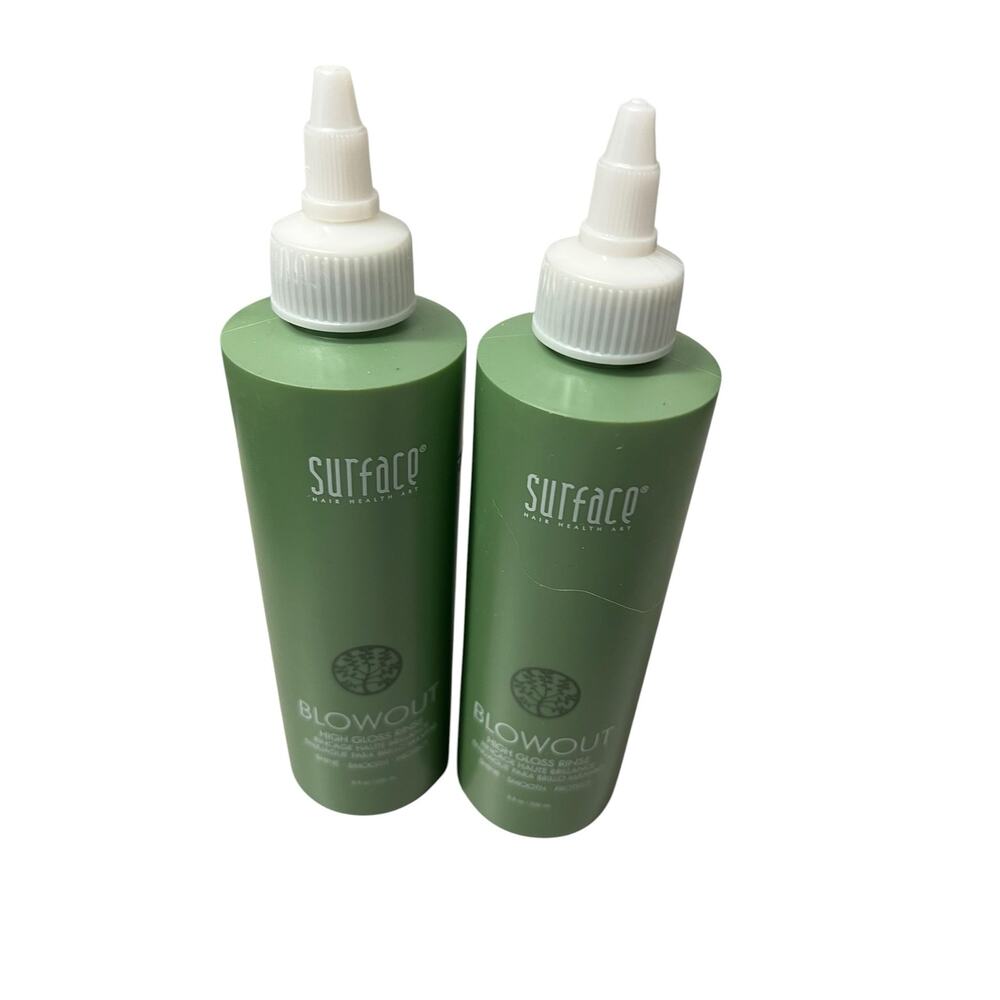2 Surface Blowout High Gloss Rinse 8oz Hair Treatment Shine Smooth Protect